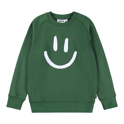 Molo Mike Sweatshirt Pine Tree  Pine Tree 104 cm  Grøn  104 cm  Drenge, Piger