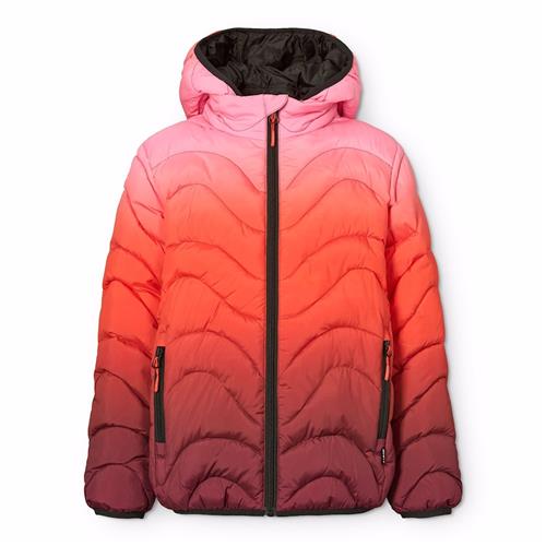 Molo Hao Quiltet Jakke Fiery Red  Fiery Red 92 cm  Rød  92 cm  Piger