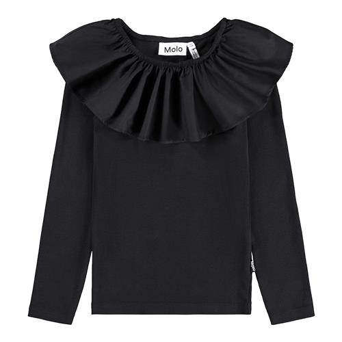Molo Renate T-shirt Med Lange Ærmer Black  Black 122/128 cm  Sort  122/128 cm  Piger
