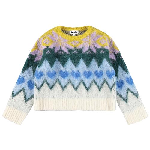 Molo Glenda Strikket Sweater Grande Nordic  Grande Nordic 146/152 cm  Blå  146/152 cm  Piger