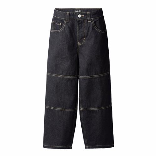 Molo Askane Jeans Raw Indigo  Raw Indigo 122 cm  Blå  122 cm  Drenge, Piger