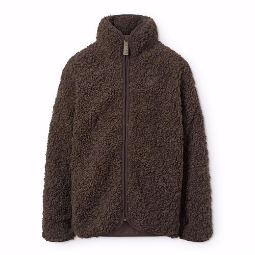 Molo Ulan Fleece-jakke Dark Cocoa  Dark Cocoa 116 cm  Brun  116 cm  Drenge, Piger