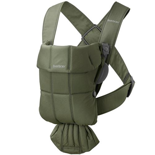 BabyBjörn Mini Bæresele Dark Green  Dark Green One Size  Grøn  One Size  Drenge, Piger