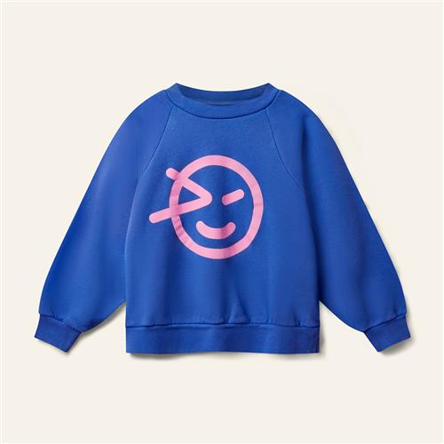 Wynken Raglan Wynk Sweatshirt Slow Blue  Slow Blue 6Y  Blå  6 år  Drenge, Piger