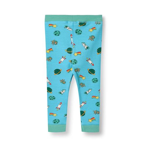 Småfolk Elstar With The Universe Baby-leggings Petit Four  Petit four-74 cm  Blå  74 cm  Drenge
