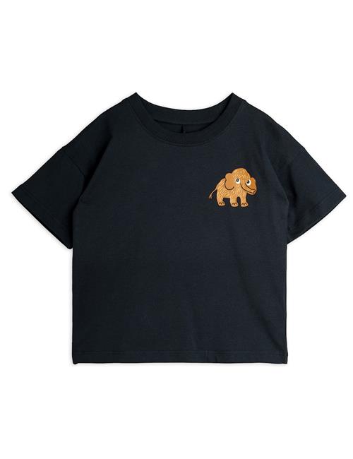 Mini Rodini GOTS Mammoth Tee  Black 80/86 cm  Sort  80/86 cm  Drenge, Piger