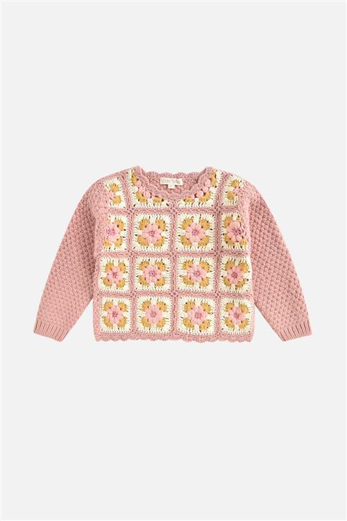 Louise Misha Alicia Strikket Trøje Blush Blush-5 Y  Lyserød  5 år  Piger
