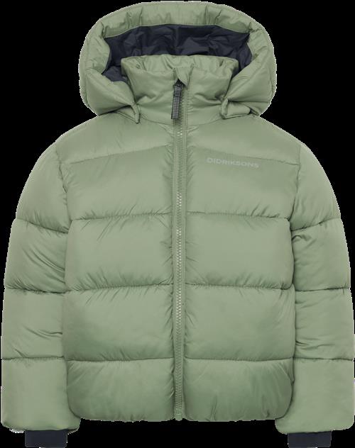 Didriksons Roxen Kids Jakke Light Moss  Light Moss-110 cm  Grøn  110 cm  Drenge, Piger