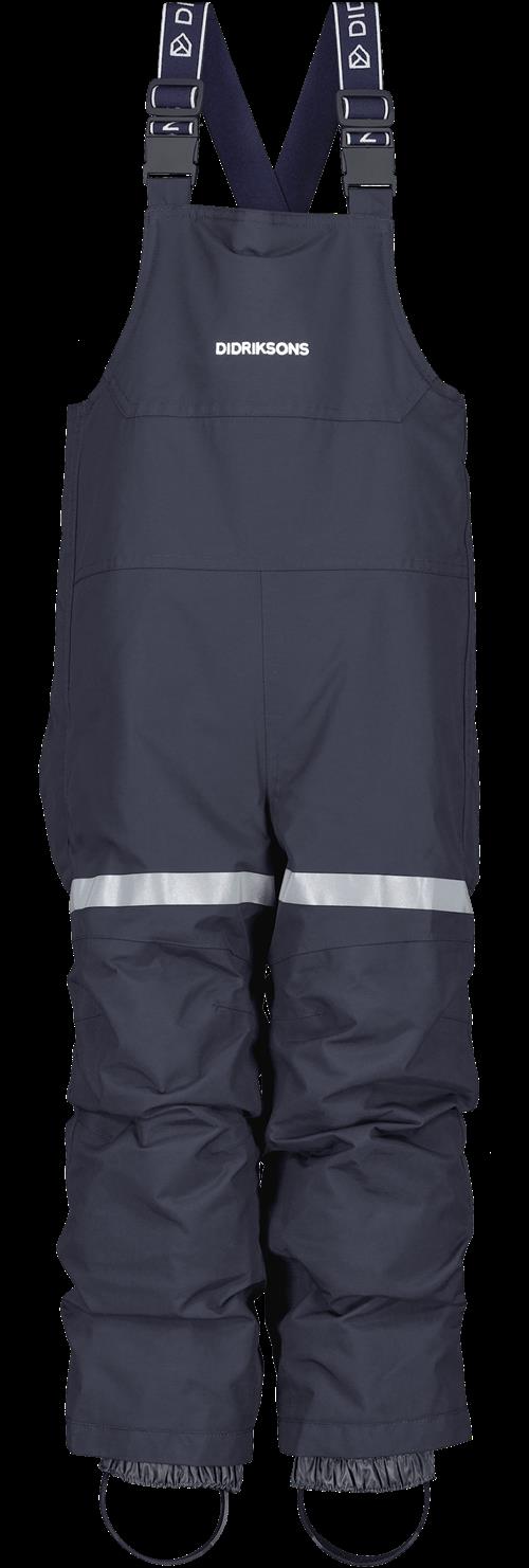 Didriksons Bjärven Kids 2 Hagesmæk-bukser Navy  Navy-90 cm  Marineblå  90 cm  Drenge, Piger