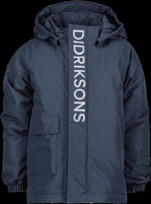 Didriksons Talvi Kids Jakke Navy  Navy-90 cm  Marineblå  90 cm  Drenge, Piger