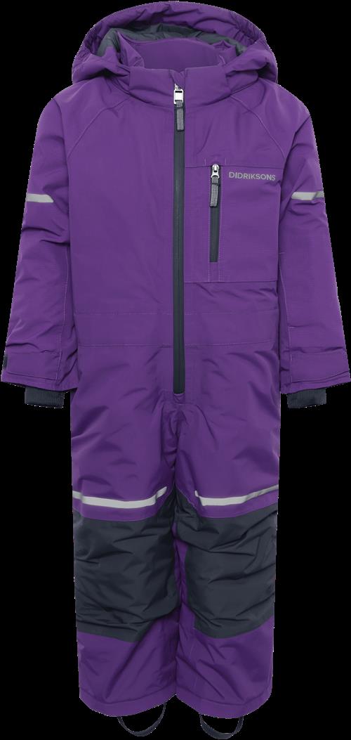 Didriksons Falken Kids Vinter-overtræksdragt Royal Purple  Royal Purple-90 cm  Lilla  90 cm  Piger