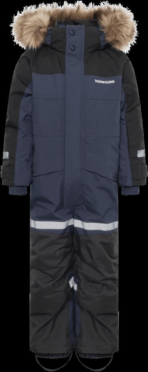 Didriksons Bjärven Kids 4 Vinter-overtræksdragt Navy  Navy-100 cm  Marineblå  100 cm  Drenge, Piger