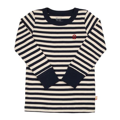 Katvig Langærmet Bluse  Navy-86 cm  Marineblå  86 cm  Drenge, Piger