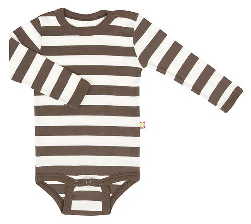 Katvig Langærmet Krop Kat.stripe  Kat.Stripe-74 cm  Brun  62 cm  Drenge, Piger