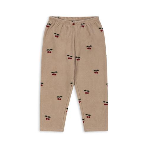 Konges Sløjd Tavi Fleece-bukser Cherry  Tavi Fleece Pants Grs Cherry 2 Y  Brun  2 år  Piger