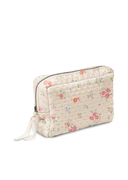 Konges Sløjd Stor Quiltet Toilettaske Nonoka  Big Quilted Toiletry Bag Nonoka One Size  Hvid  One Size  Piger