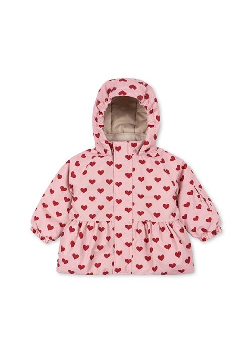 Konges Sløjd Mismou Frill Vinterjakke Amour Pink  Mismou Frill Jacket Amour Pink 12M  Lyserød  12 måneder  Piger