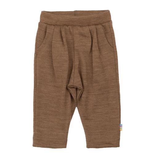 Joha Uldbukser Warm Brown  Warm brown-80 cm Wool Brun  80 cm  Drenge, Piger