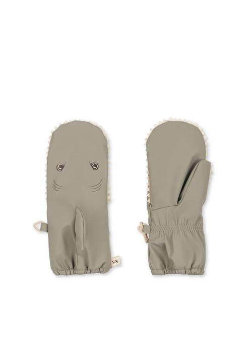 Konges Sløjd Plainy Shark Mittens Laurel Oak Plainy Shark Mittens Laurel Oak 12-18M  Grøn  12-18 måneder  Drenge