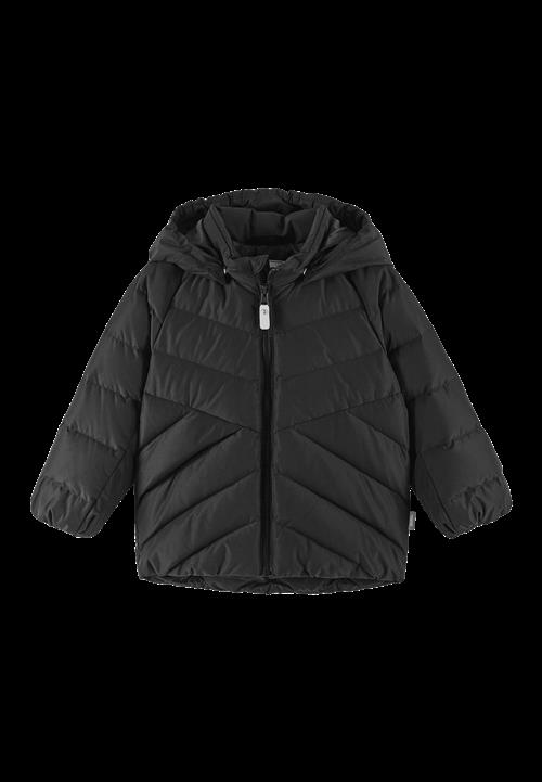 Reima Kupponen Dunjakke Black  Black-86 cm  Sort  86 cm  Piger