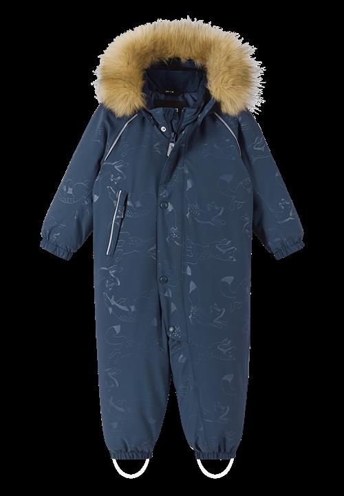 Reima Aapua Reimatec Heldragt I Dun Navy  Navy-74 cm  Marineblå  74 cm  Drenge, Piger