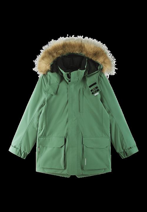 Reima Ajaton Reimatec Vinterjakke Green Clay  Green Clay-134 cm  Grøn  134 cm  Drenge, Piger
