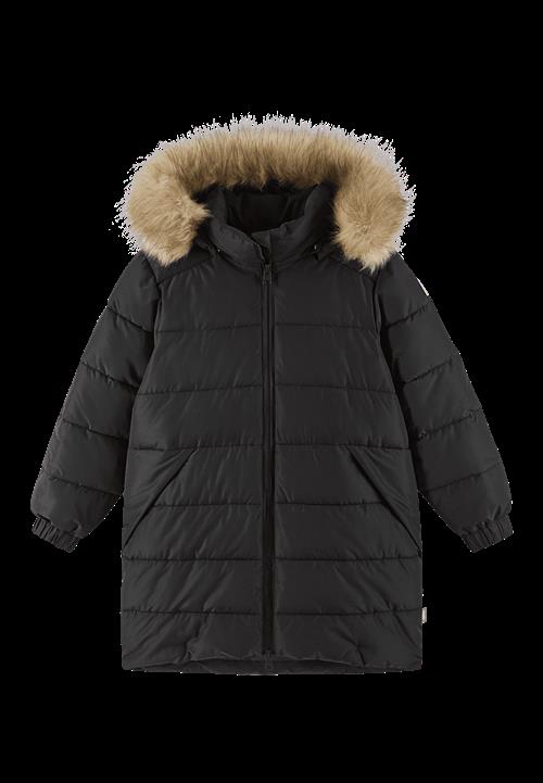 Reima Luvia Vinterjakke Black  Black-104 cm  Sort  104 cm  Piger