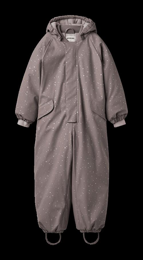 Wheat Ludo Vinter-overtræksdragt Purple Stone Stars Purple Stone Stars 104 cm  Lilla  104 cm  Piger