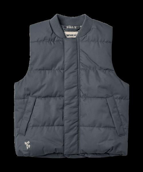 Wheat Lakas Puffer-vest Ink  Ink 98 cm  Blå  98 cm  Drenge