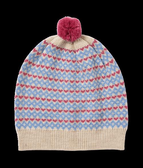 Wheat Doonia Hue I Uld Blue  Blue 54/55 cm Uld Blå  54/55 cm  Piger