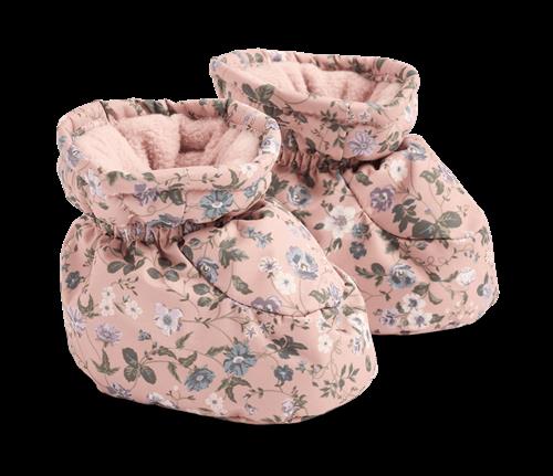 Wheat Fuffa Puffer-støvletter Til Baby Rose Powder Flowers  Rose Powder Flowers 3-6 months  Lyserød  3-6 måneder  Piger