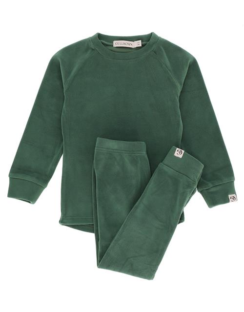 Gullkorn Jona Fleece-sæt Deep Green  Deep Green 122/128 cm  Grøn  122/128 cm  Drenge