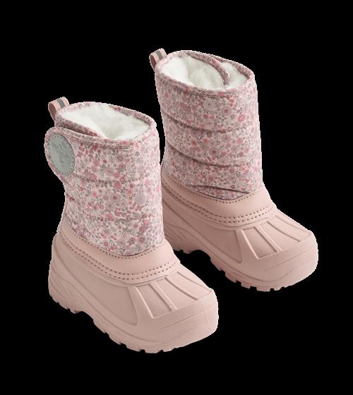 Wheat Winty Vinterstøvler Rose Powder Flowers  Rose Powder Flowers 27 EU  Lyserød  27 EU  Piger