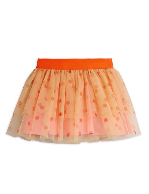 Mini Rodini Dotted Nederdel Af Tyl Pink  Pink 104/110 cm  Lyserød  104/110 cm  Piger