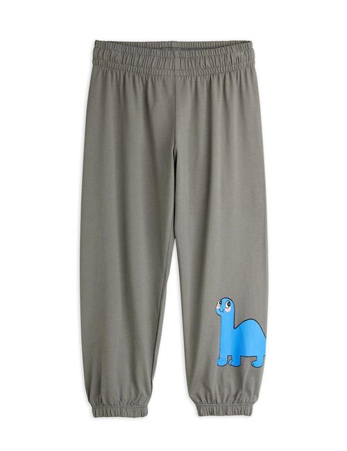 Mini Rodini GOTS Dino Bukser Grey  Grey 104/110 cm  Grå  104/110 cm  Drenge