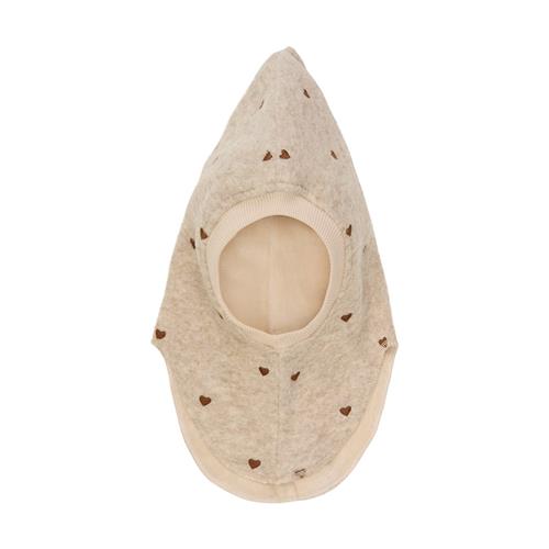 Huttelihut Balaclava I Uld Sand Melange  Sand Melange 48 cm Uld Beige  48 cm  Drenge, Piger