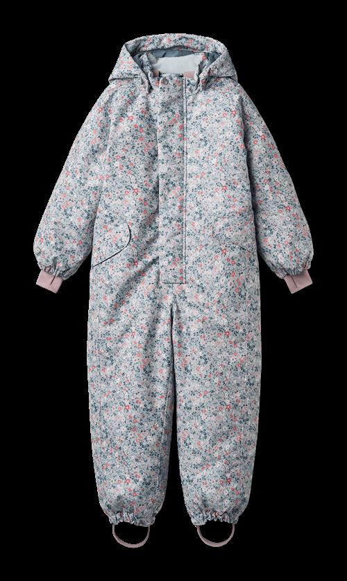 Wheat Miko Vinter-overtræksdragt Soft Rain Flowers Soft Rain Flowers 110 cm  Blå  110 cm  Piger