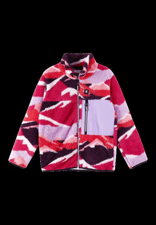 Reima Turilas Sherpa-fleecejakke Pink Rosy Berry  Rosy Berry-104 cm  Lyserød  104 cm  Piger