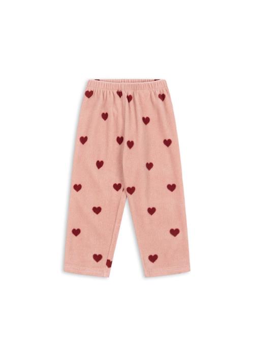 Konges Sløjd Tavi Fleece-bukser Coeur Mellow  Coeur Mellow 12 months  Lyserød  12 måneder  Piger