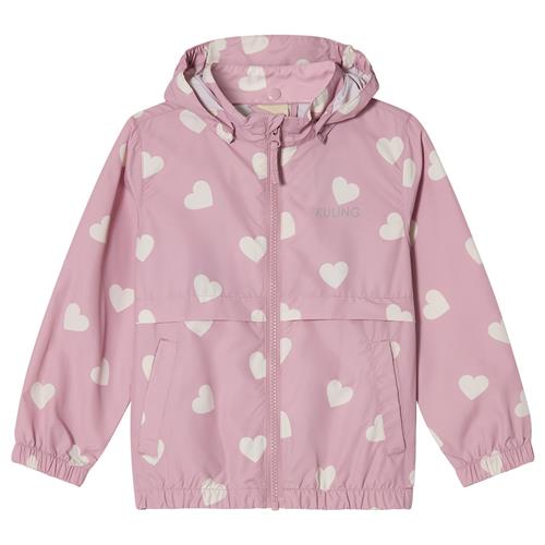 Kuling Simrishamn Vindjakke Pink Hearts Pink Hearts 98 cm  Lyserød  98 cm  Piger
