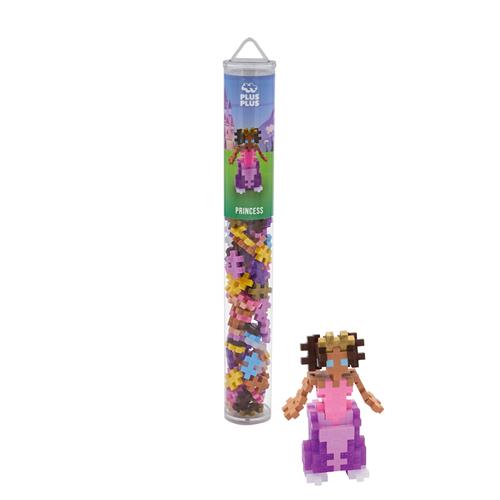 Plus-Plus Prinsesse 100 Pcs  One Size  Lyserød  One Size 5+ Years Drenge, Piger