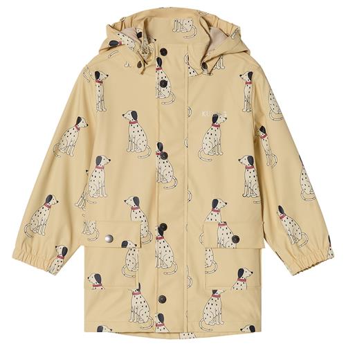 Kuling Orust Regnfrakke Pale Yellow Dalmatian Pale Yellow Dalmatian 134/140 cm Rain Gul  134/140 cm  Drenge, Piger