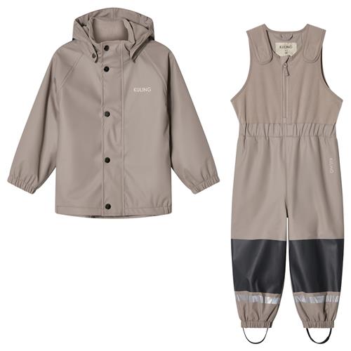 Kuling Ottawa Foret Regnsæt Taupe Taupe 86/92 cm  Beige  86/92 cm  Drenge, Piger