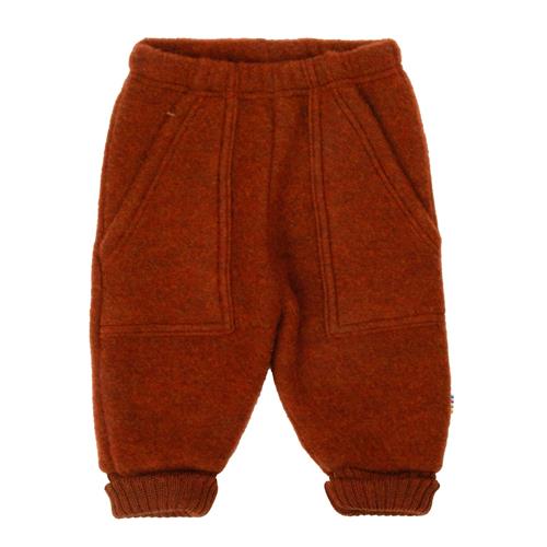 Joha Baggy Bukser I Blød Uld Russet  Russet-60 cm  Brun  60 cm  Drenge, Piger