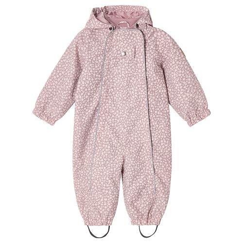 Kuling Milano Overtræksdragt Med Skal Purple Mauve Flower Purple Mauve Flower 98 cm  Lilla  98 cm  Piger
