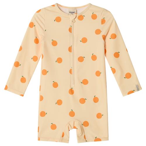 Kuling Paros UV-dragt Pale Yellow Oranges  Pale Yellow Oranges 98/104 cm  Gul  98/104 cm  Drenge, Piger