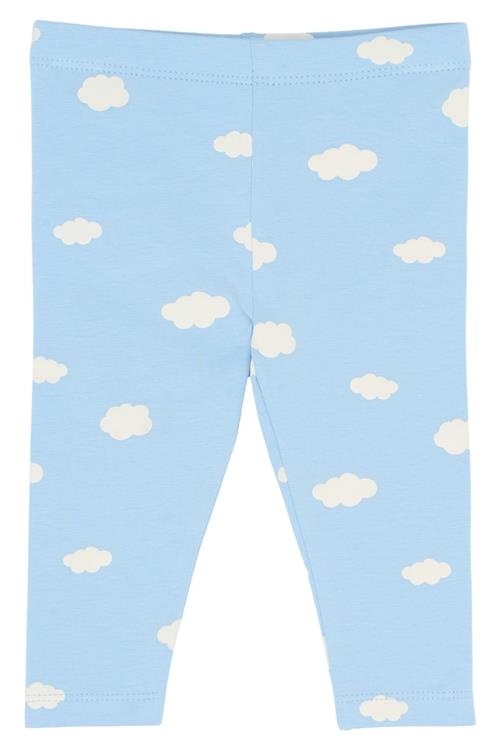 The New Siblings GOTS Paco Leggings Powder Blue  Powder Blue  56 cm  Blå  56 cm  Drenge