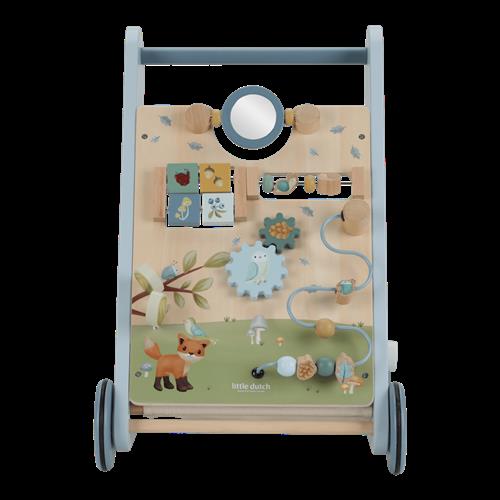 Little Dutch Gåstol Forest Friends  Blue-One Size  Blå  One Size  Drenge, Piger