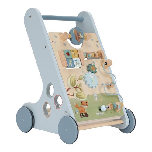 Little Dutch Gåstol Forest Friends  Blue-One Size  Blå  One Size  unisex