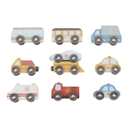 Little Dutch Togsæt-køretøjer  Multi-One Size  Brun  One Size  Drenge, Piger